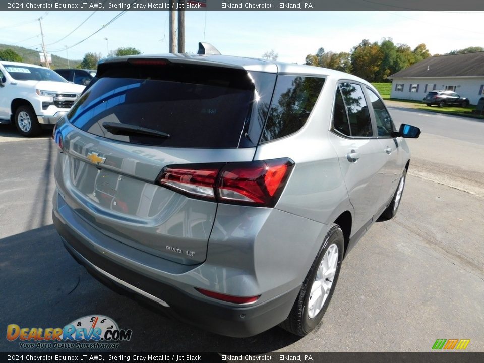 2024 Chevrolet Equinox LT AWD Sterling Gray Metallic / Jet Black Photo #8