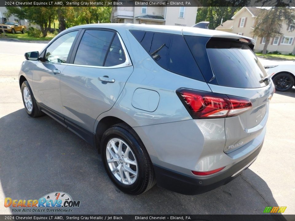 2024 Chevrolet Equinox LT AWD Sterling Gray Metallic / Jet Black Photo #10