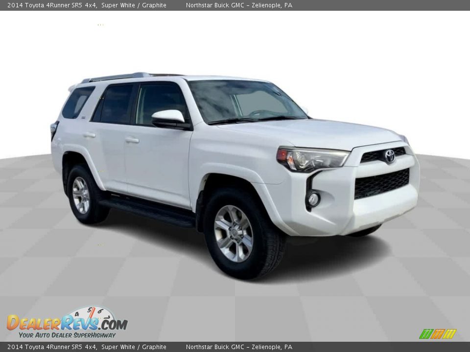 2014 Toyota 4Runner SR5 4x4 Super White / Graphite Photo #2