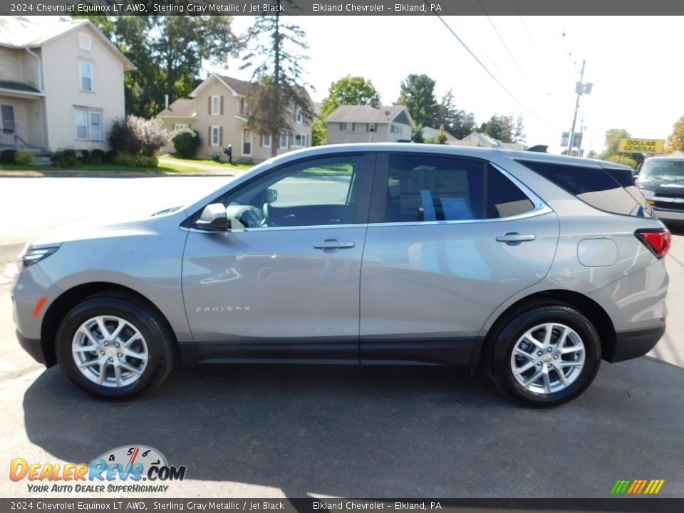 2024 Chevrolet Equinox LT AWD Sterling Gray Metallic / Jet Black Photo #12