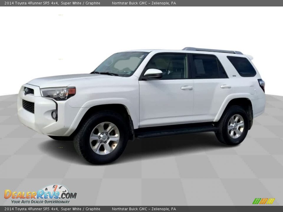 2014 Toyota 4Runner SR5 4x4 Super White / Graphite Photo #4