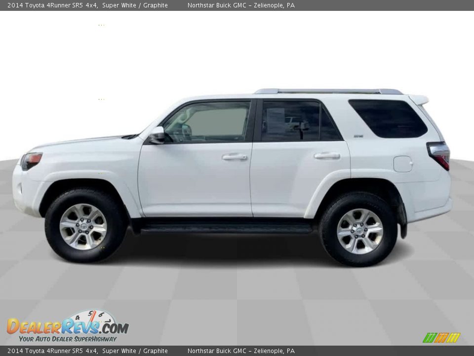 2014 Toyota 4Runner SR5 4x4 Super White / Graphite Photo #5