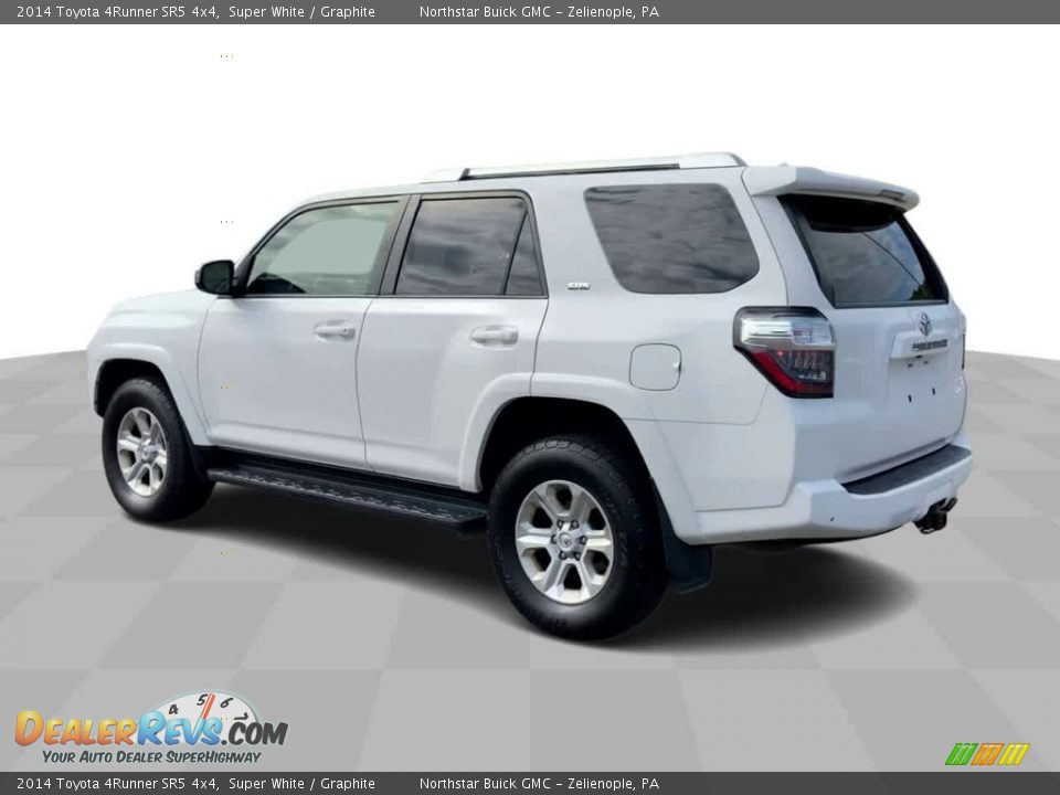 2014 Toyota 4Runner SR5 4x4 Super White / Graphite Photo #6