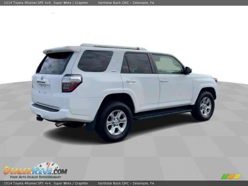 2014 Toyota 4Runner SR5 4x4 Super White / Graphite Photo #8