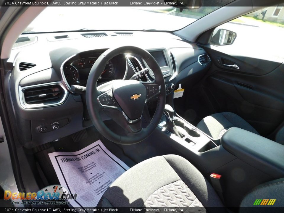 2024 Chevrolet Equinox LT AWD Sterling Gray Metallic / Jet Black Photo #21