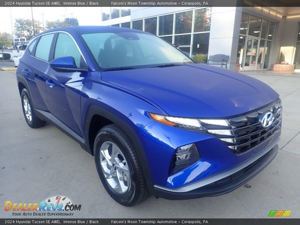 2024 Hyundai Tucson SE AWD Intense Blue / Black Photo #9