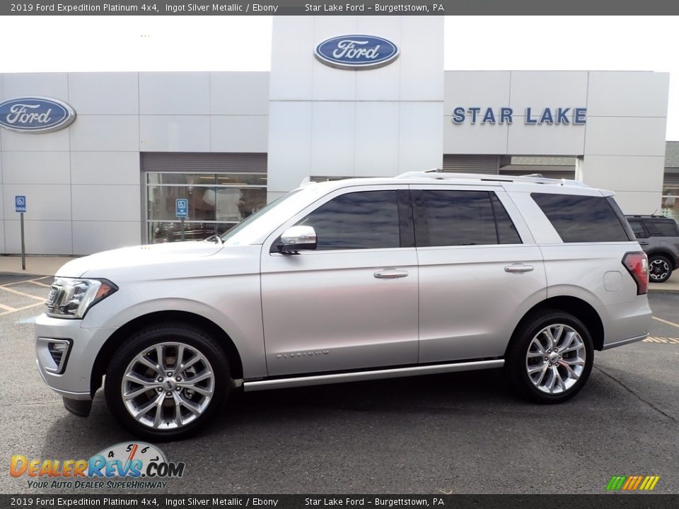 Ingot Silver Metallic 2019 Ford Expedition Platinum 4x4 Photo #1