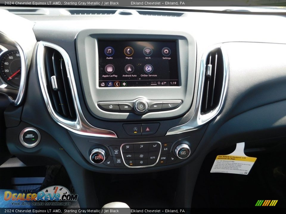 2024 Chevrolet Equinox LT AWD Sterling Gray Metallic / Jet Black Photo #28