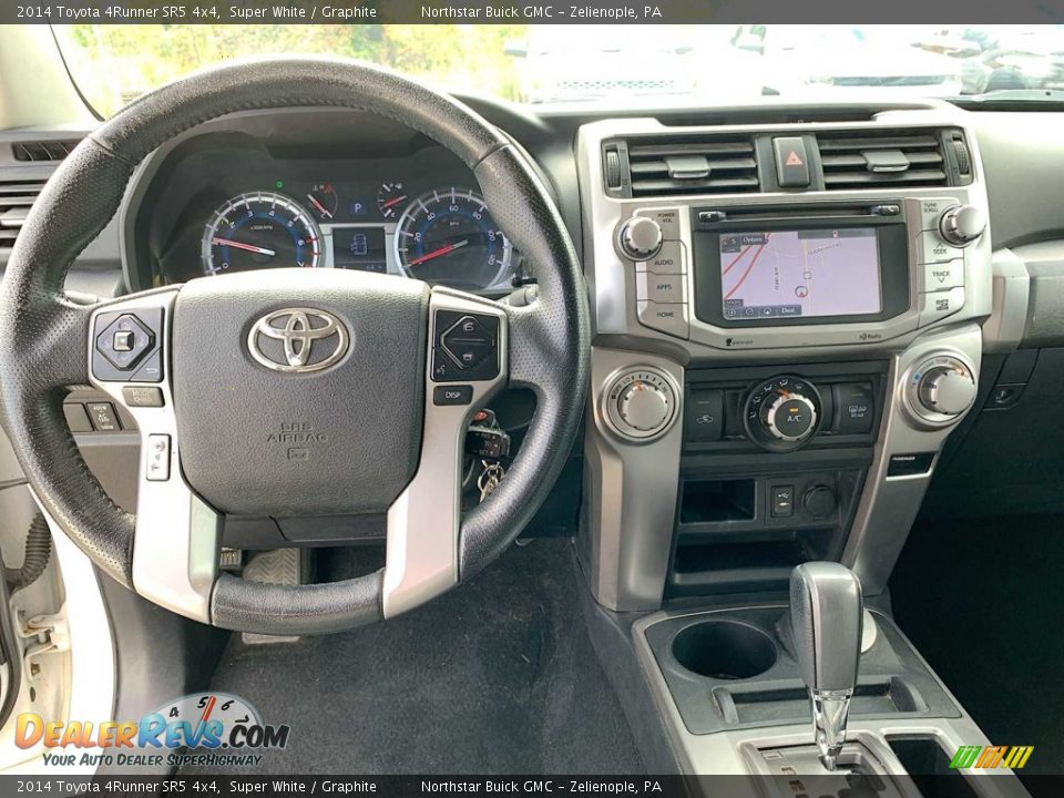 2014 Toyota 4Runner SR5 4x4 Super White / Graphite Photo #19