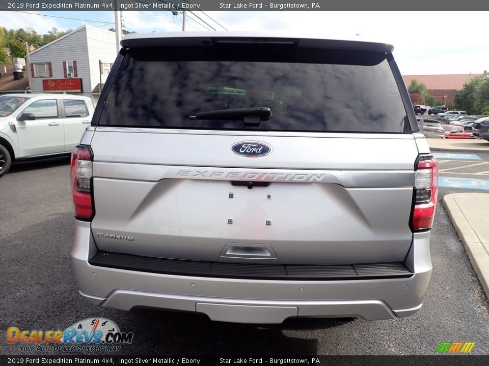 Ingot Silver Metallic 2019 Ford Expedition Platinum 4x4 Photo #4