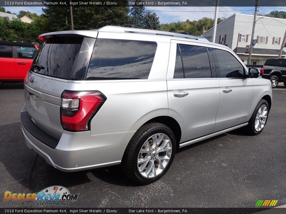 Ingot Silver Metallic 2019 Ford Expedition Platinum 4x4 Photo #5