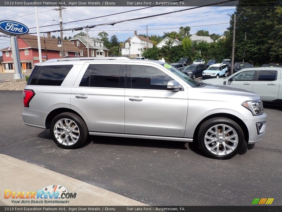 Ingot Silver Metallic 2019 Ford Expedition Platinum 4x4 Photo #6