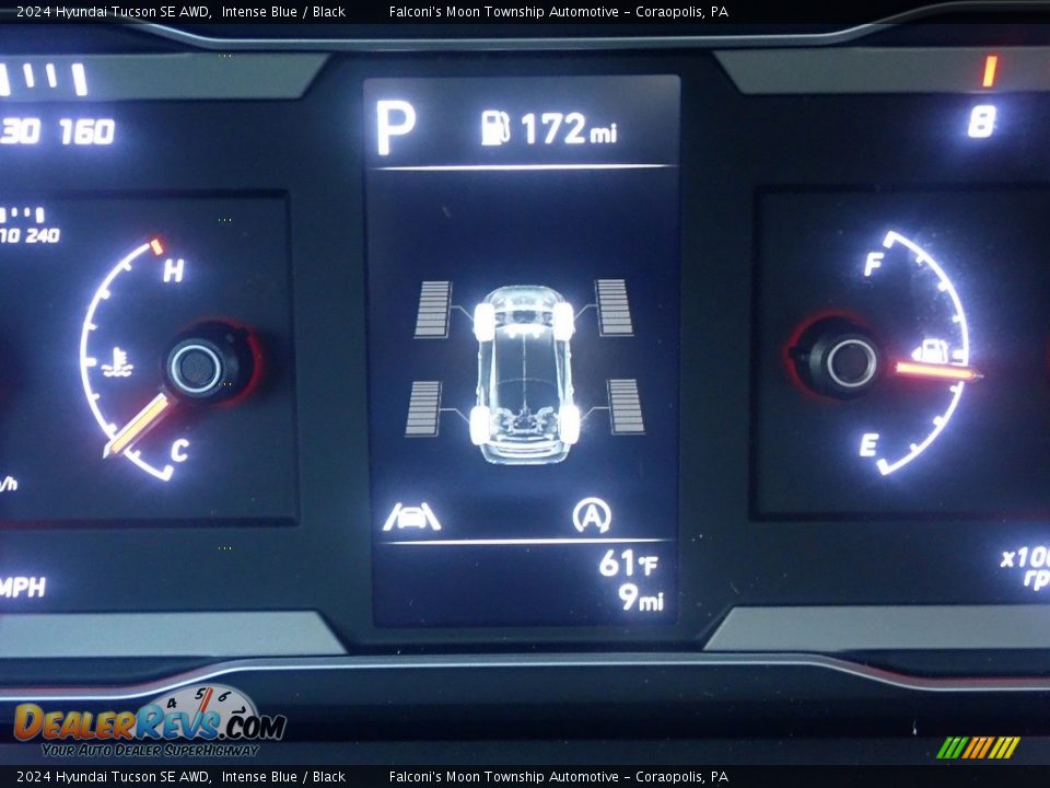 2024 Hyundai Tucson SE AWD Intense Blue / Black Photo #19