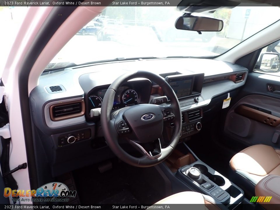 Front Seat of 2023 Ford Maverick Lariat Photo #13