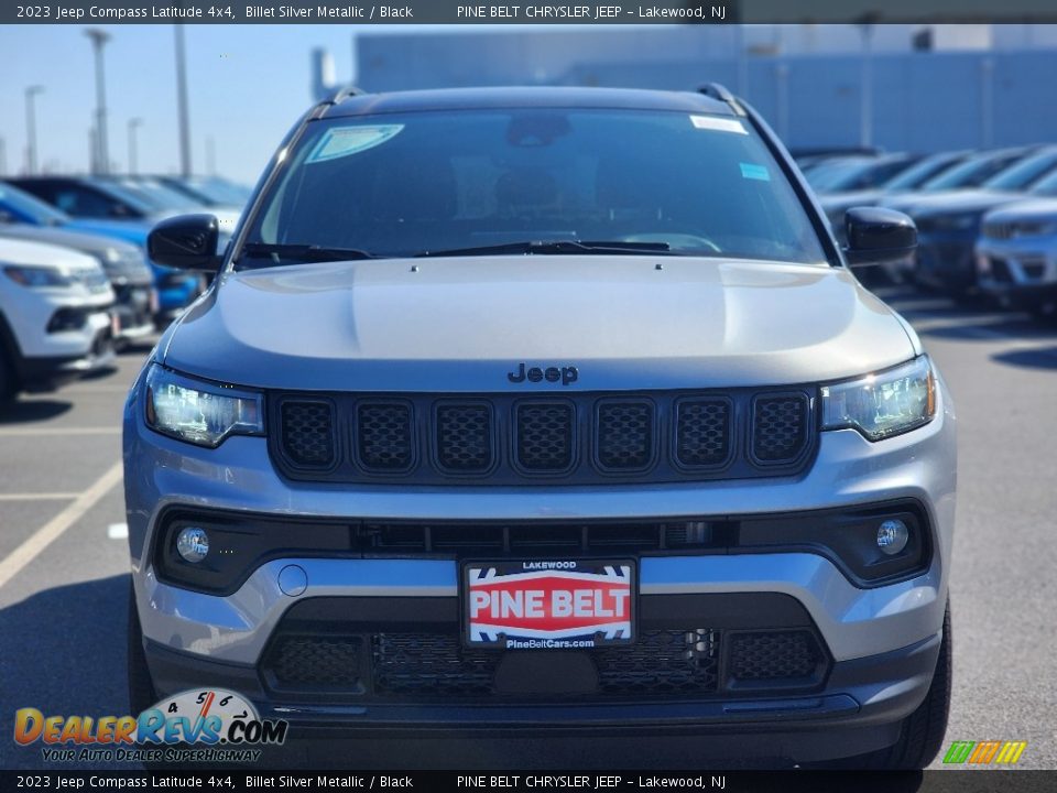 2023 Jeep Compass Latitude 4x4 Billet Silver Metallic / Black Photo #2