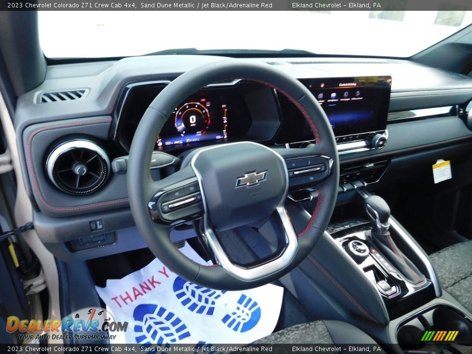 Dashboard of 2023 Chevrolet Colorado Z71 Crew Cab 4x4 Photo #22