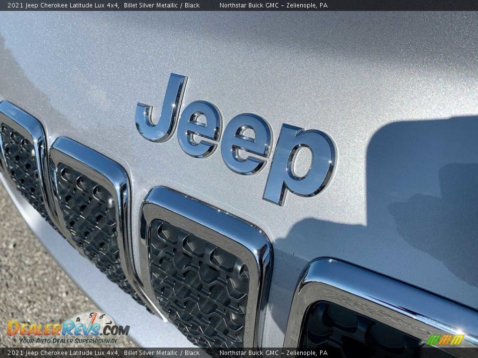 2021 Jeep Cherokee Latitude Lux 4x4 Billet Silver Metallic / Black Photo #30