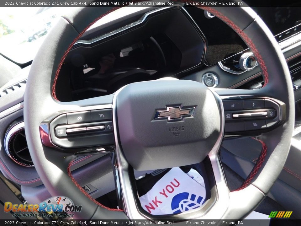 2023 Chevrolet Colorado Z71 Crew Cab 4x4 Steering Wheel Photo #24