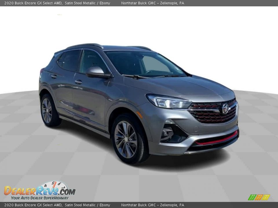 2020 Buick Encore GX Select AWD Satin Steel Metallic / Ebony Photo #2