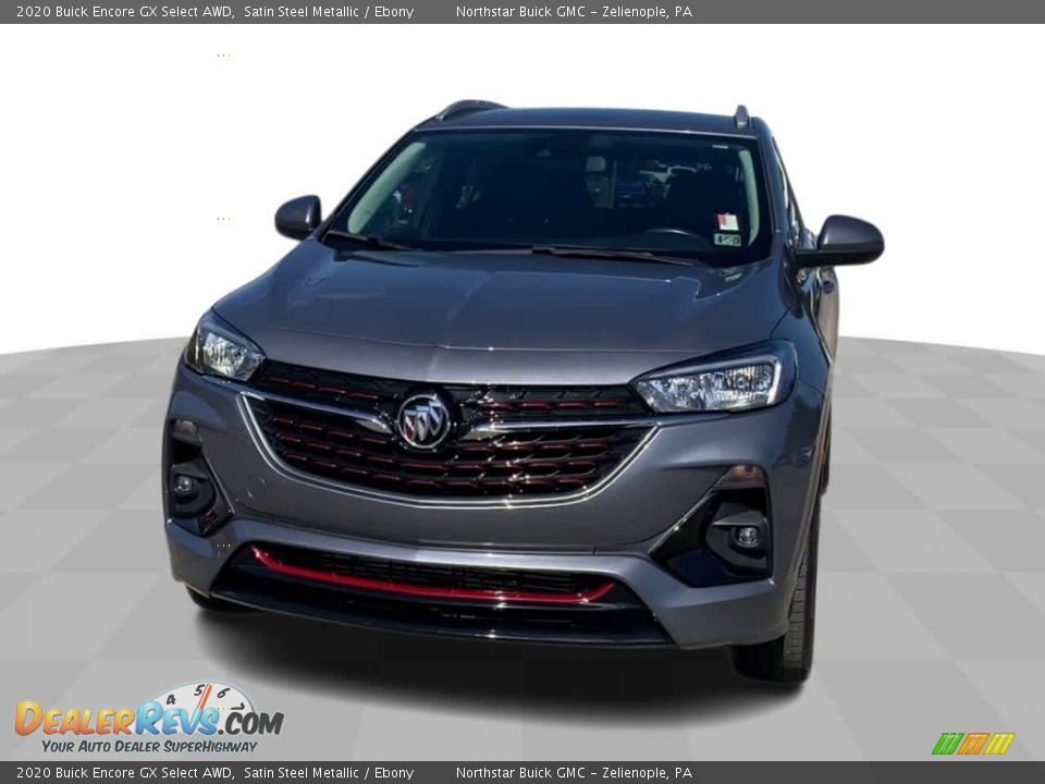 2020 Buick Encore GX Select AWD Satin Steel Metallic / Ebony Photo #3