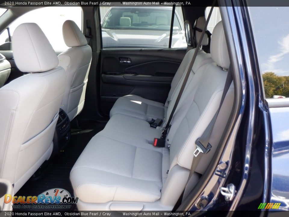 Rear Seat of 2020 Honda Passport Elite AWD Photo #30