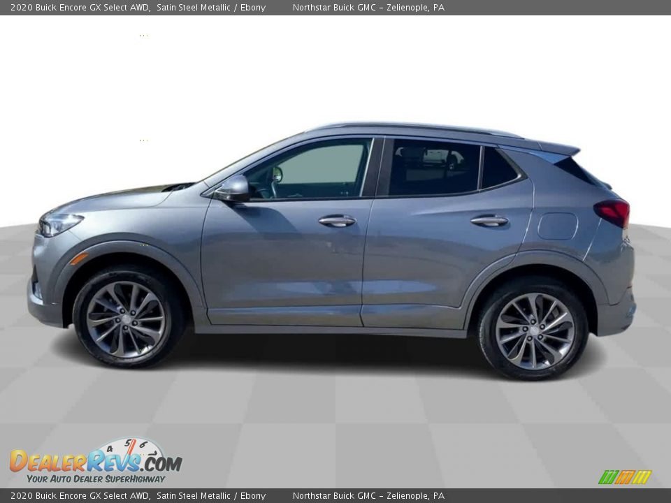 2020 Buick Encore GX Select AWD Satin Steel Metallic / Ebony Photo #5