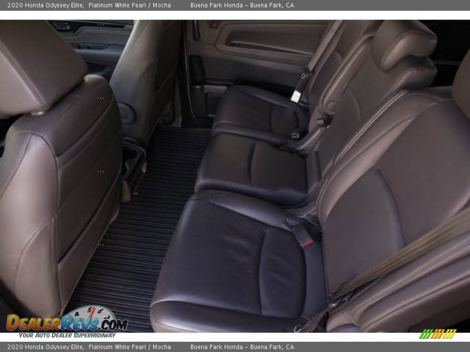 Rear Seat of 2020 Honda Odyssey Elite Photo #4