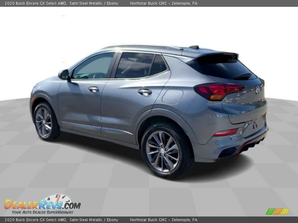 2020 Buick Encore GX Select AWD Satin Steel Metallic / Ebony Photo #6