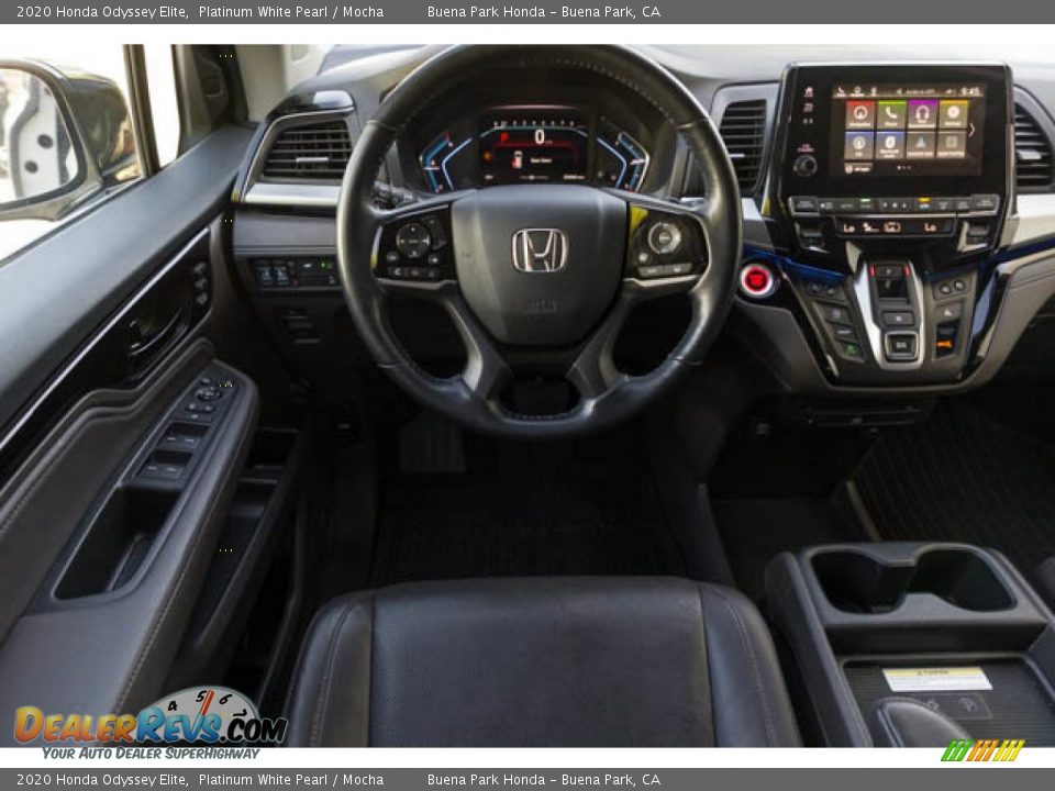 Dashboard of 2020 Honda Odyssey Elite Photo #5