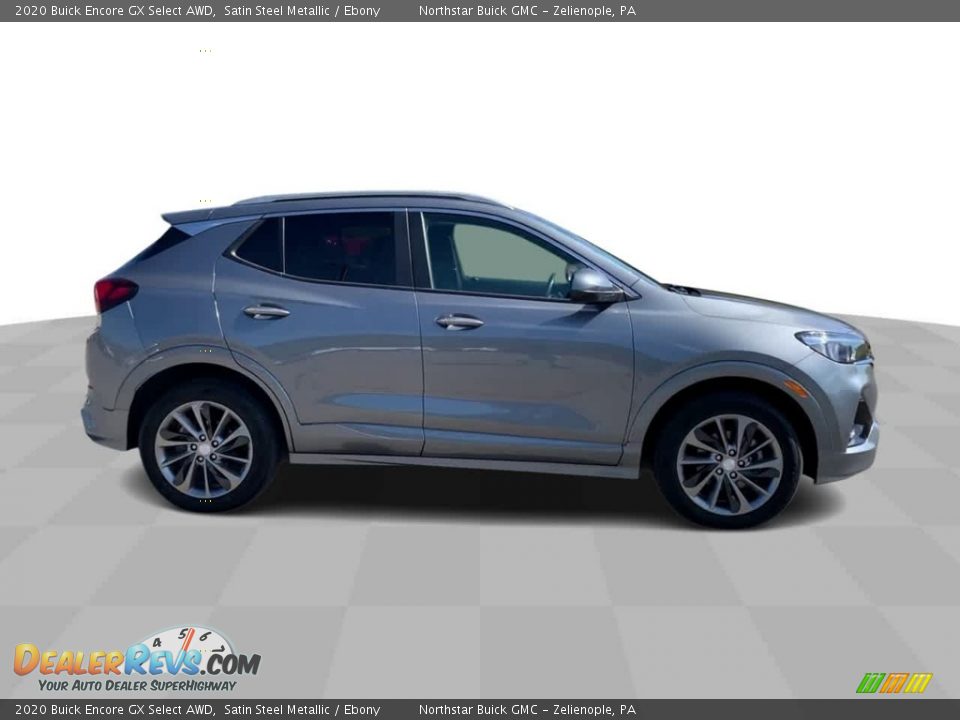 2020 Buick Encore GX Select AWD Satin Steel Metallic / Ebony Photo #9