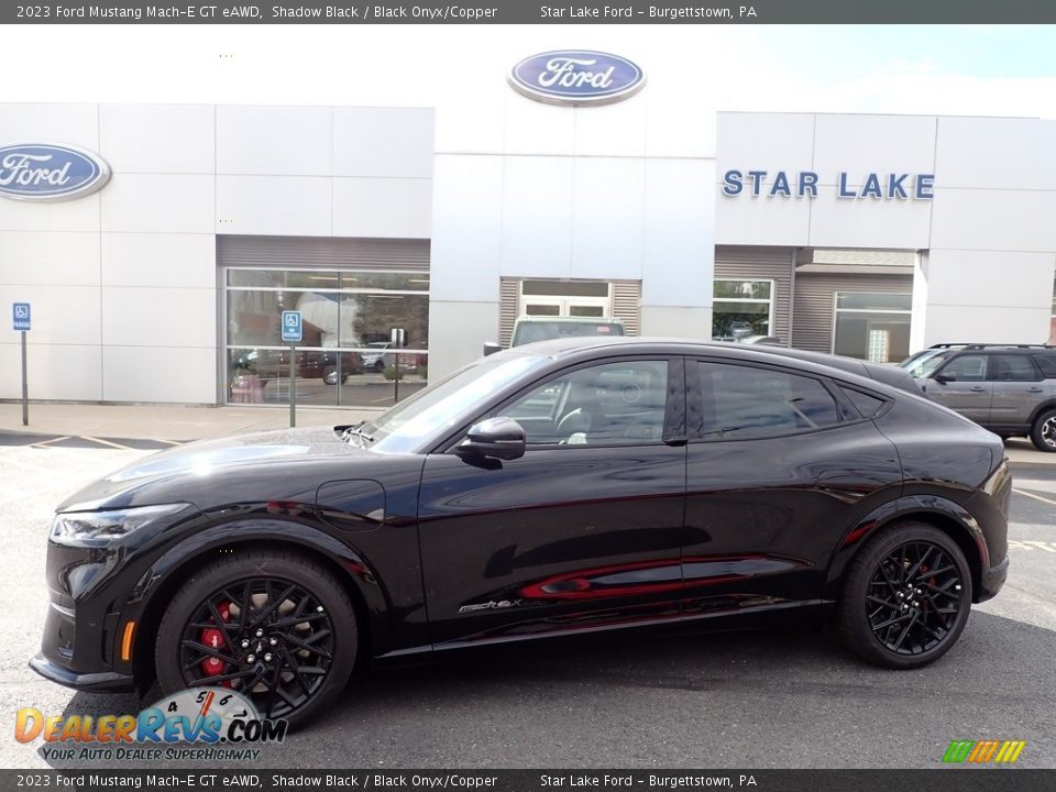 2023 Ford Mustang Mach-E GT eAWD Shadow Black / Black Onyx/Copper Photo #1