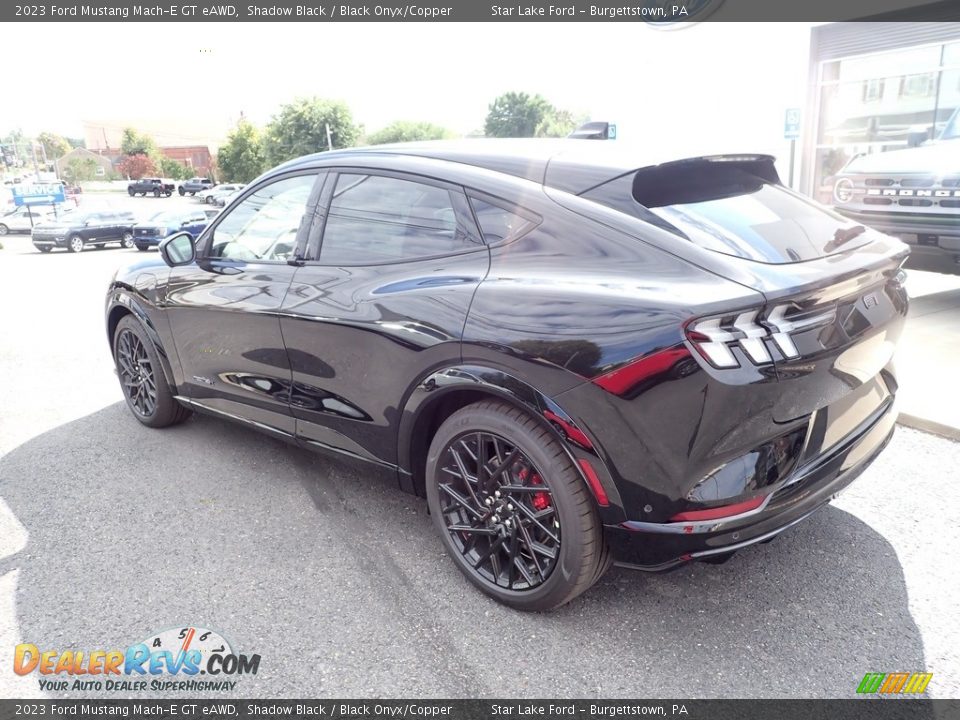 2023 Ford Mustang Mach-E GT eAWD Shadow Black / Black Onyx/Copper Photo #3