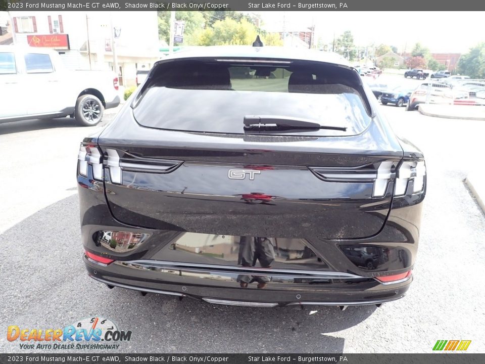 2023 Ford Mustang Mach-E GT eAWD Shadow Black / Black Onyx/Copper Photo #4