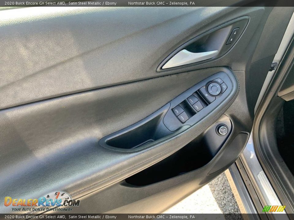 2020 Buick Encore GX Select AWD Satin Steel Metallic / Ebony Photo #20