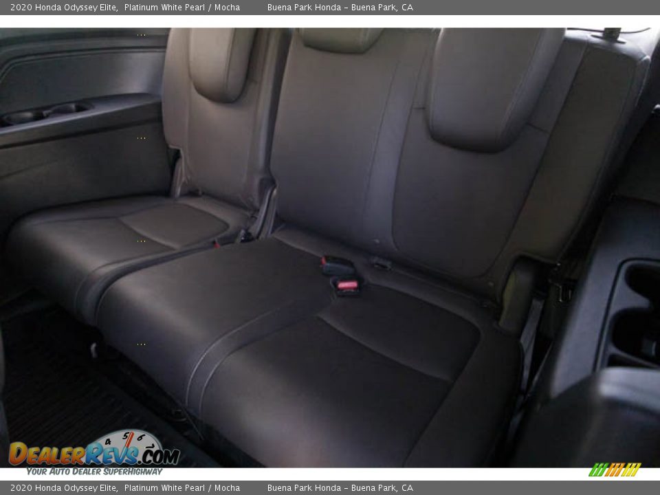 2020 Honda Odyssey Elite Platinum White Pearl / Mocha Photo #22