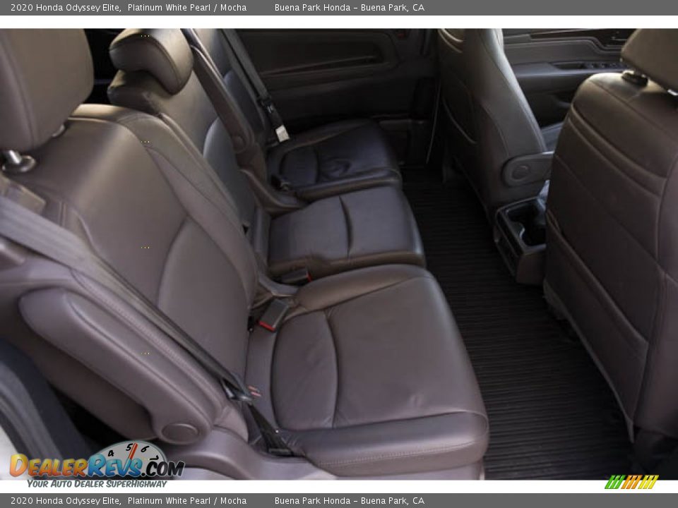 Rear Seat of 2020 Honda Odyssey Elite Photo #26