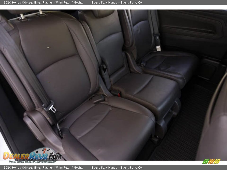 Rear Seat of 2020 Honda Odyssey Elite Photo #27
