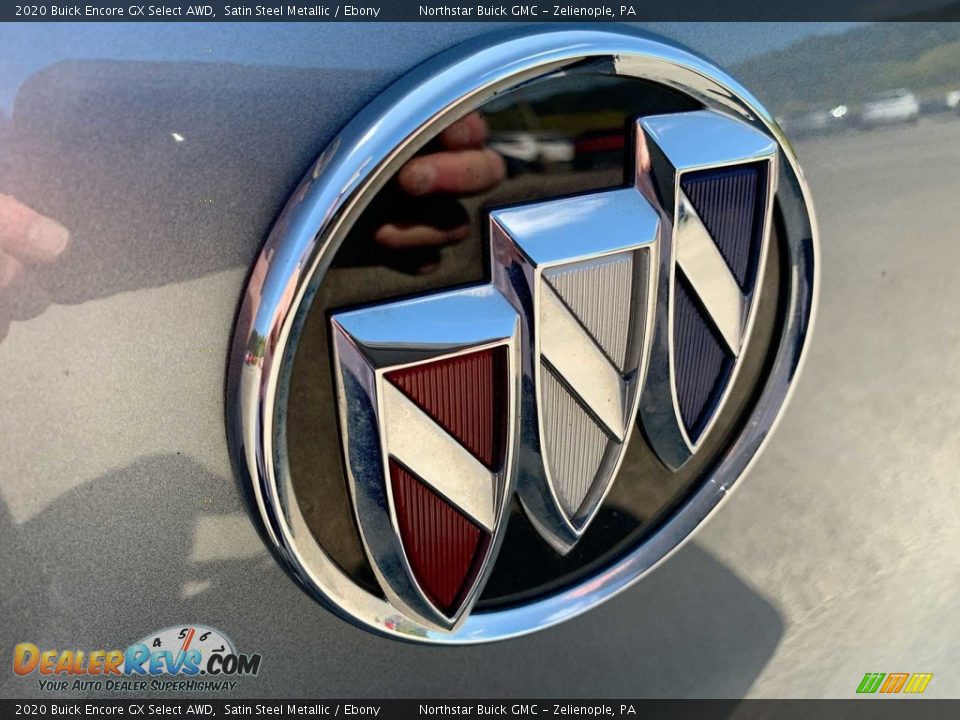 2020 Buick Encore GX Select AWD Satin Steel Metallic / Ebony Photo #29