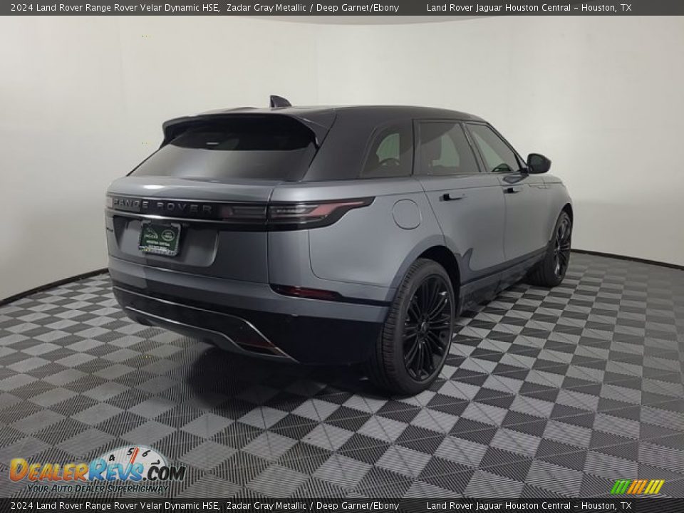 2024 Land Rover Range Rover Velar Dynamic HSE Zadar Gray Metallic / Deep Garnet/Ebony Photo #2