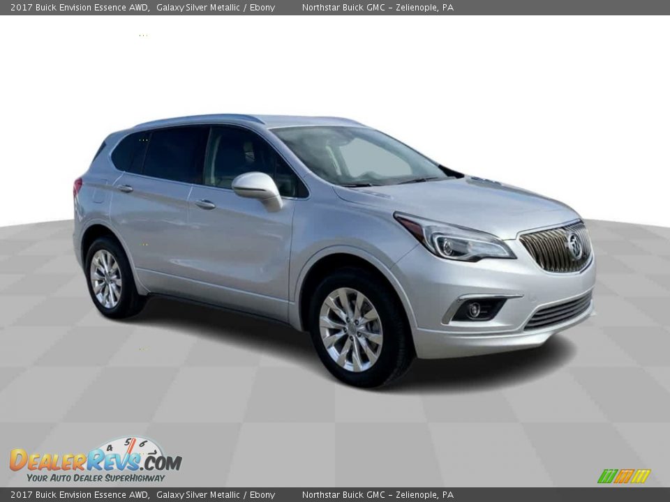 2017 Buick Envision Essence AWD Galaxy Silver Metallic / Ebony Photo #2