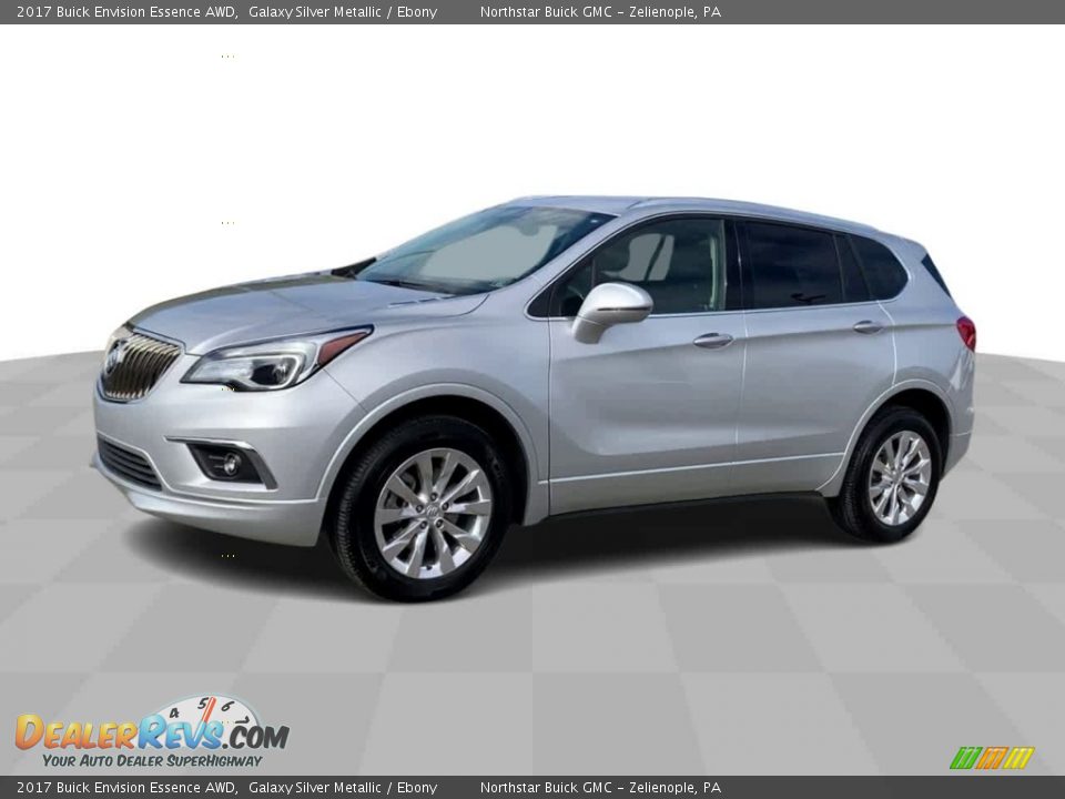 2017 Buick Envision Essence AWD Galaxy Silver Metallic / Ebony Photo #4