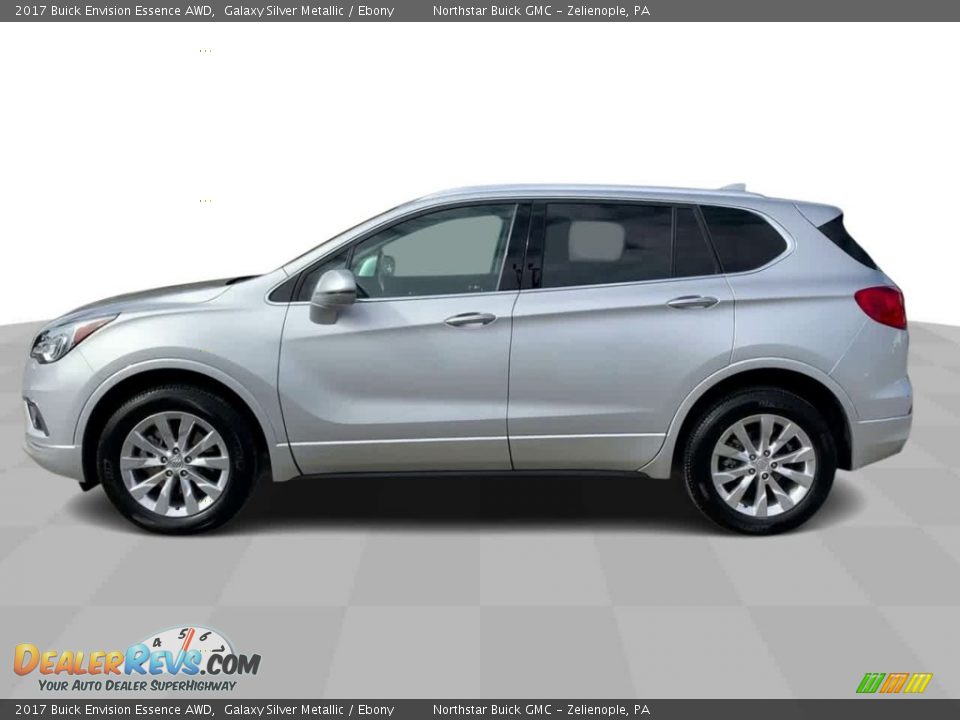 2017 Buick Envision Essence AWD Galaxy Silver Metallic / Ebony Photo #5