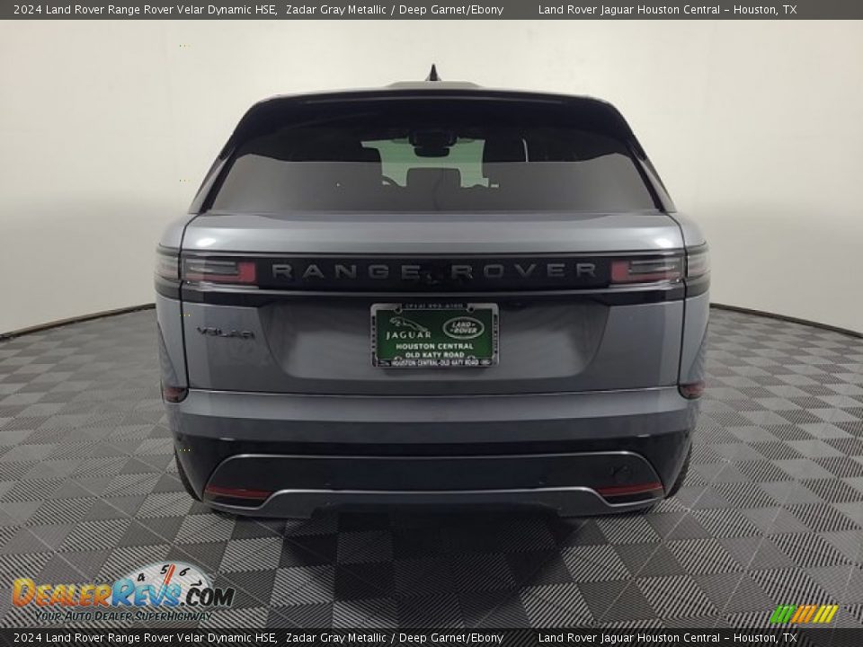 2024 Land Rover Range Rover Velar Dynamic HSE Zadar Gray Metallic / Deep Garnet/Ebony Photo #7