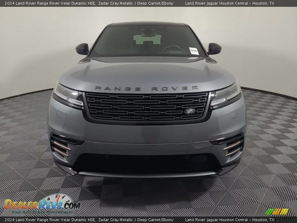 2024 Land Rover Range Rover Velar Dynamic HSE Zadar Gray Metallic / Deep Garnet/Ebony Photo #8