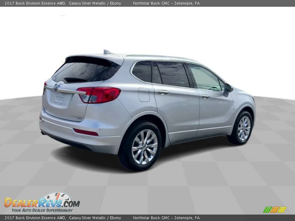 2017 Buick Envision Essence AWD Galaxy Silver Metallic / Ebony Photo #8