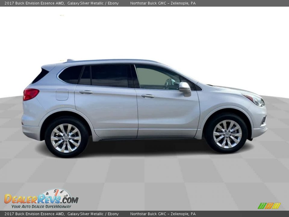 2017 Buick Envision Essence AWD Galaxy Silver Metallic / Ebony Photo #9