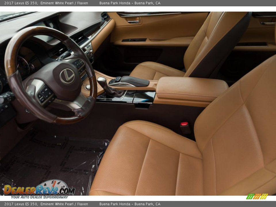 Flaxen Interior - 2017 Lexus ES 350 Photo #3