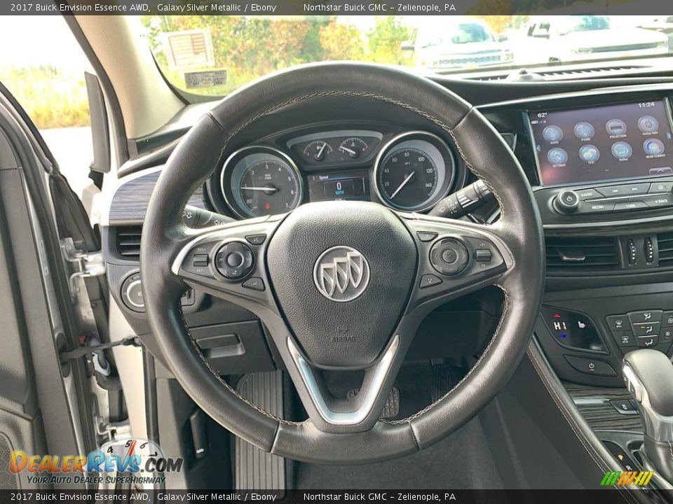 2017 Buick Envision Essence AWD Galaxy Silver Metallic / Ebony Photo #11