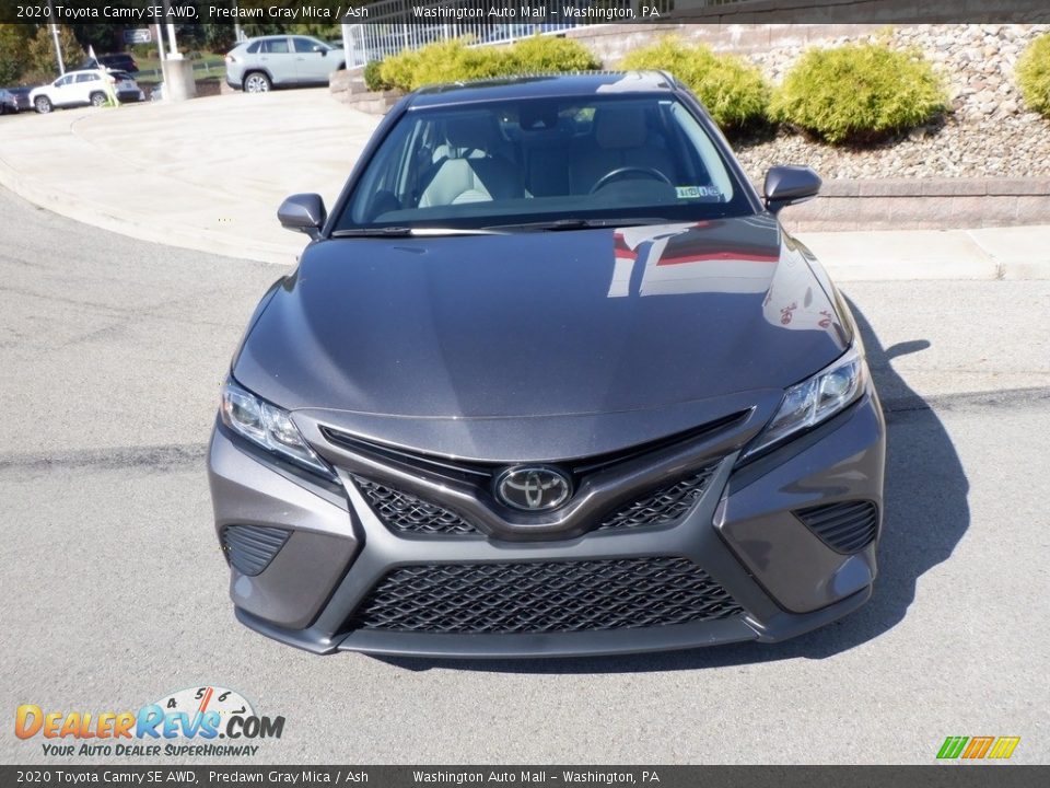 2020 Toyota Camry SE AWD Predawn Gray Mica / Ash Photo #2