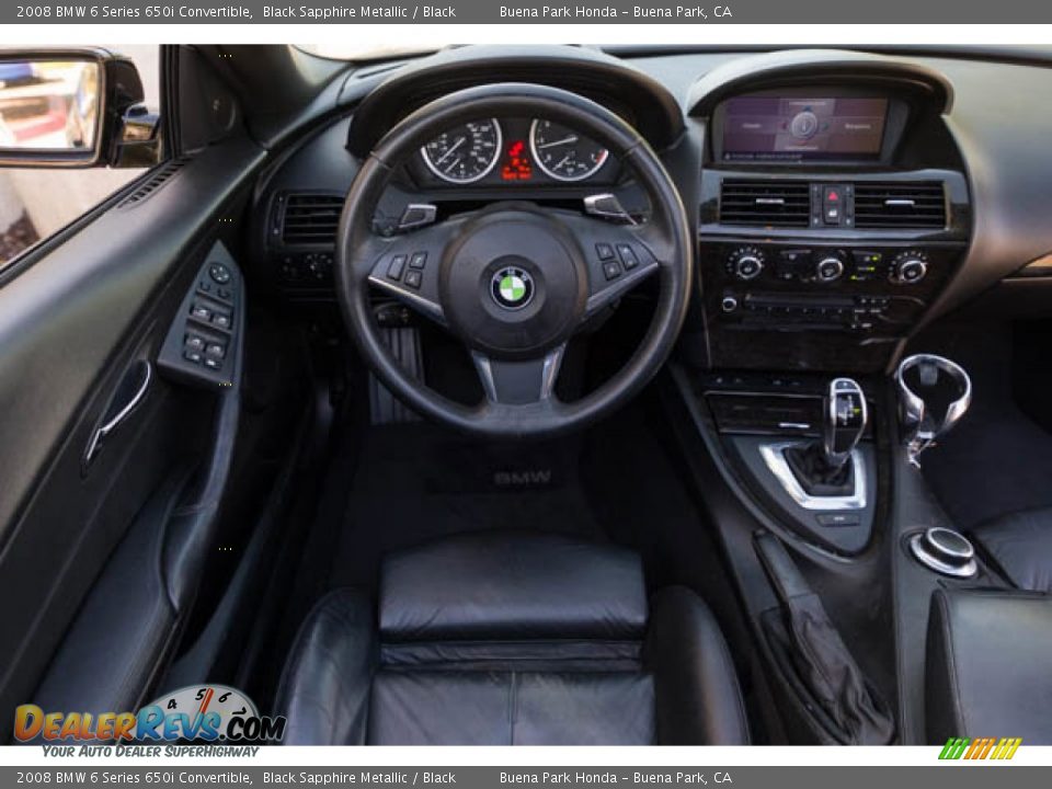 Dashboard of 2008 BMW 6 Series 650i Convertible Photo #5